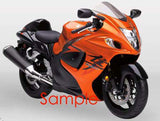 2008-2020 Suzuki Hayabusa GSX1300R Gloss Orange&Black Fairing Kit