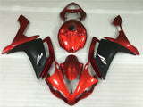 2006-2007 Yamaha  YZF R6 Fairing Red Black Fairing Kit