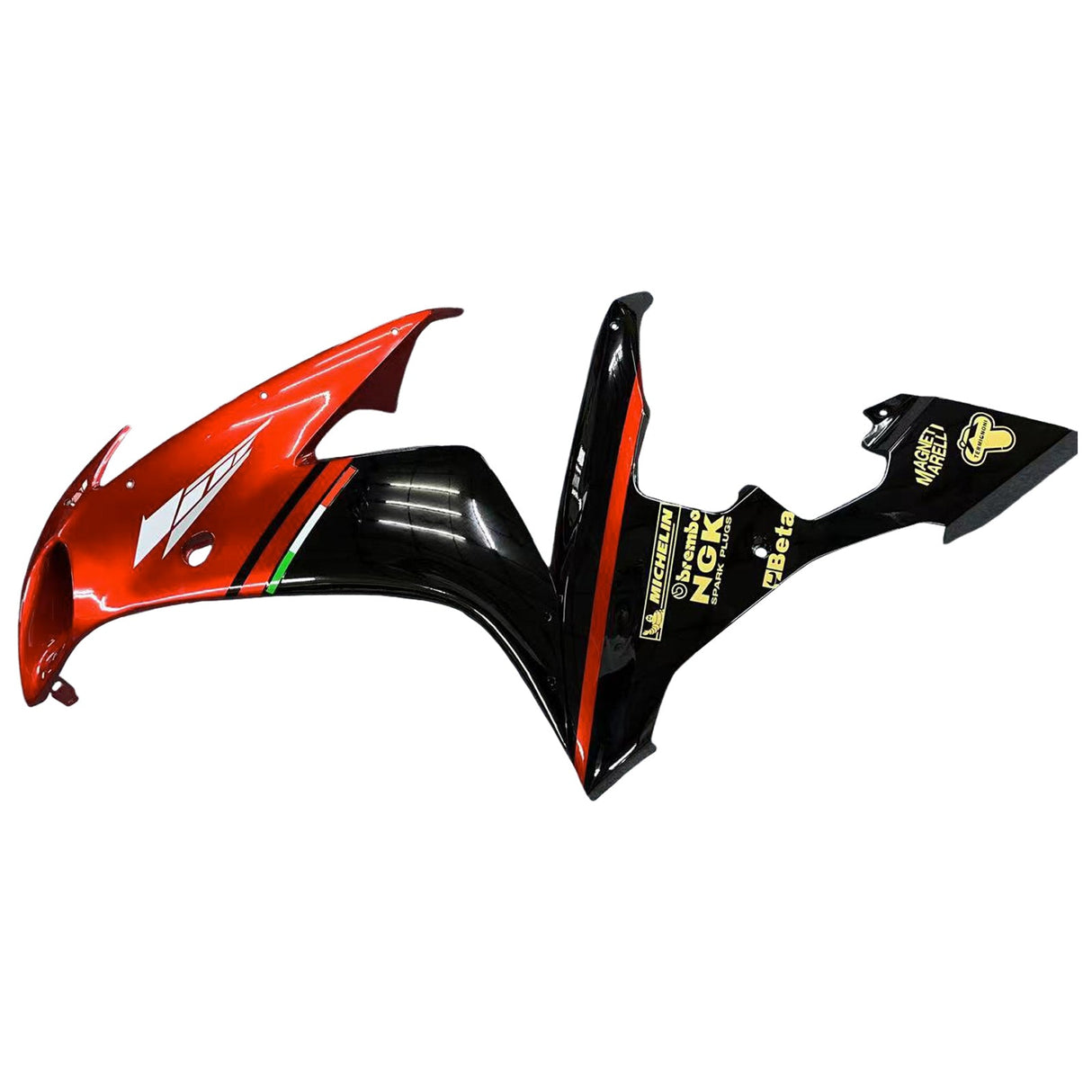 2004-2006 YZF 1000 R1 Yamaha Gloss Red&Black Fairing Kit