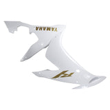 2004-2006 Yamaha YZF 1000 R1 White Golden Logos Fairing Kit