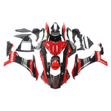 2015-2019 Yamaha YZF 1000 R1 Red Black Fairing Kit