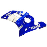 1998-2002 Yamaha YZF 600 R6 Blue Mix White Fairing Kit