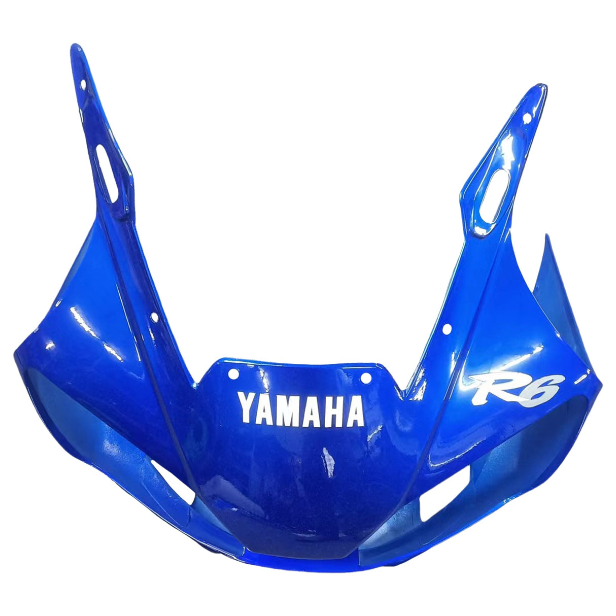 1998-2002 Yamaha YZF 600 R6 Blue Mix White Fairing Kit