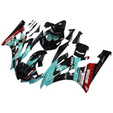 2006-2007 Yamaha YZF 600 Green&Black Petronas Fairing Kit