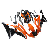 2008-2016 Yamaha YZF 600 R6 Orange Black Fairing Kit