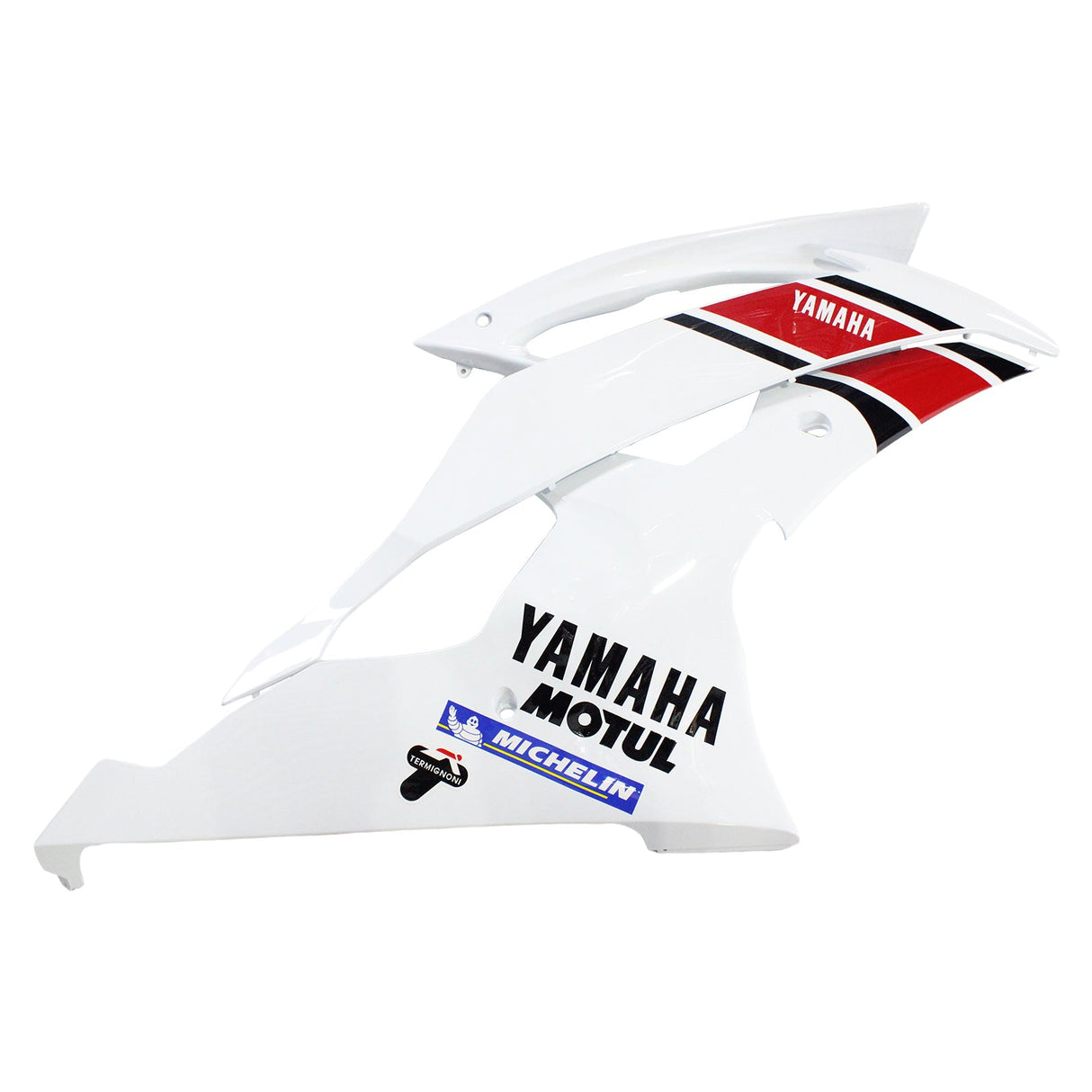 2008-2016 Yamaha YZF 600 R6 White Red Fairing Kit