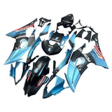 2008-2016 Yamaha YZF 600 R6 Blue and Black Petronas Fairing Kit