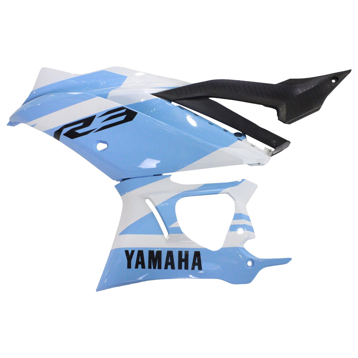 2019-2021 Yamaha YZF R3/YZF R25 Blue&White Fairing Kit