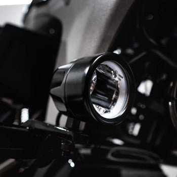 Custom Dynamics 2020-2023 Indian - ProBEAM® LED Halo Fog Lamps - Black