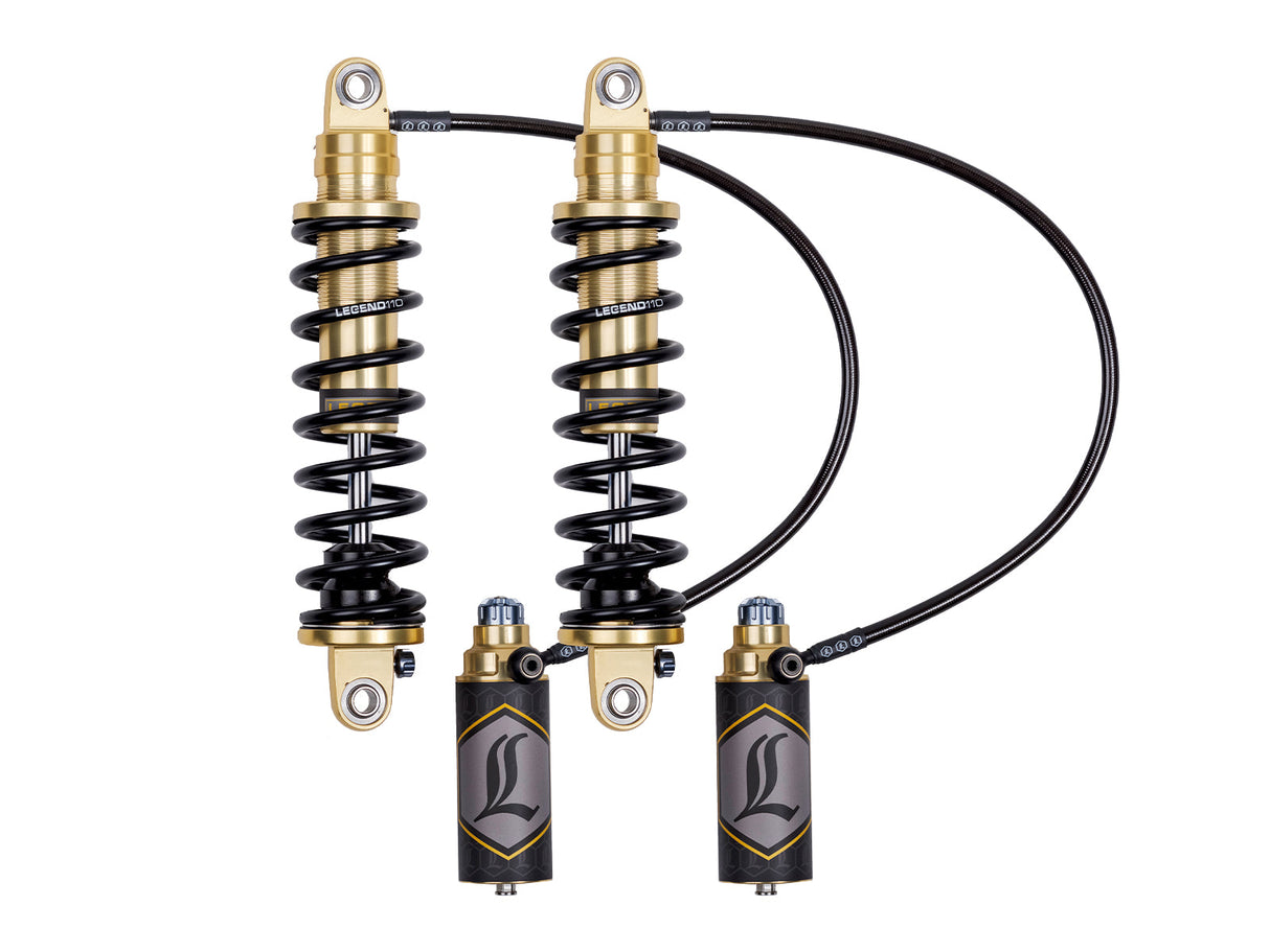 Legend Suspension - 2014-2024 Harley Touring - Revo Arc Remote Reservoir Shocks