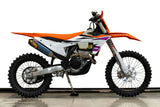 FMF Racing - Factory 4.1 RCT Titanium Anodized Slip-On w/ Carbon Cap Gas | Husqvarna | KTM 250