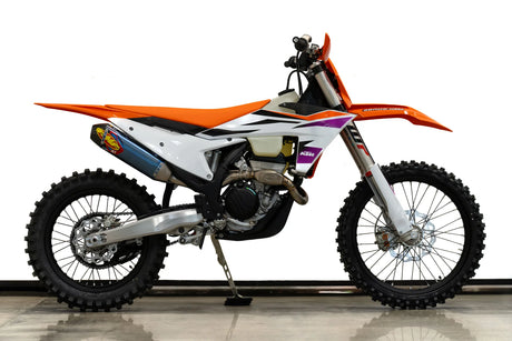 FMF Racing - Factory 4.1 RCT Titanium Anodized Slip-On w/ Carbon Cap Gas Gas | Husqvarna | KTM 250