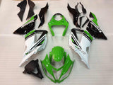 2013-2018 Kawasaki ZX6R Fairing Green&Black Kit