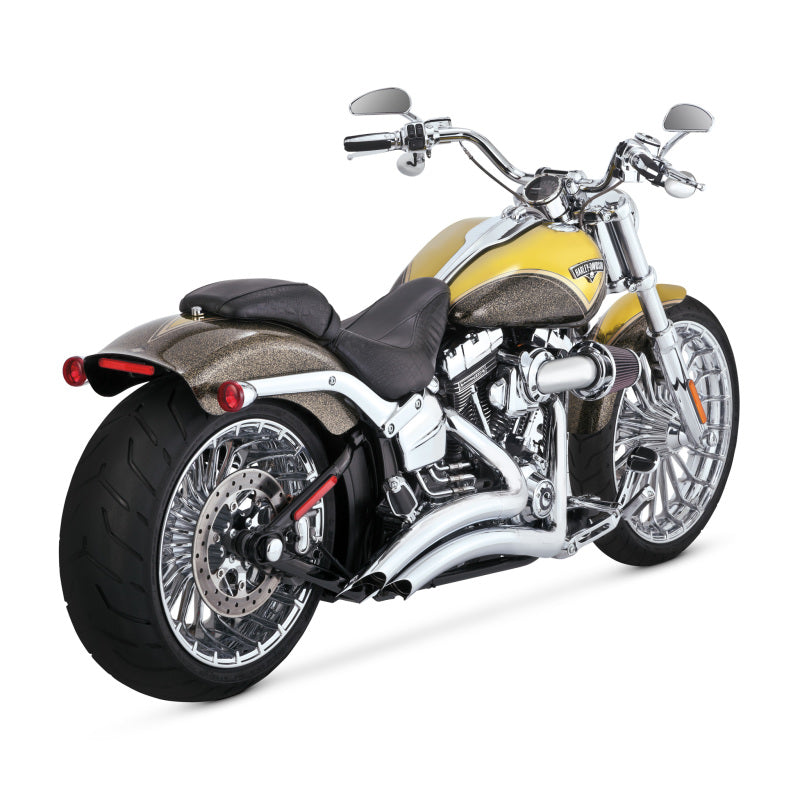 Vance & Hines 2013-2017- Harley Davidson Softail Breakout Big Radius PCX Full System Chrome Exhaust