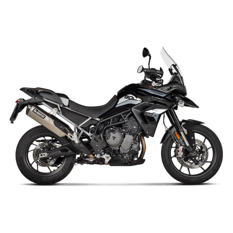 Akrapovic Slip-On Exhaust - 2020-2023 Triumph Tiger 850 / 900 / GT / Rally