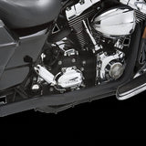 Vance & Hines 1995-2008-Harley Davidson Dresser Duals Black Exhaust