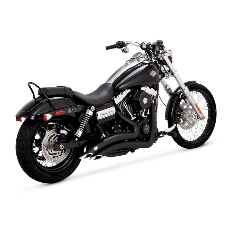 Vance & Hines 2006-2017- Harley Davidson Dyna Big Radius 2-2 PCX Full System Black Exhaust