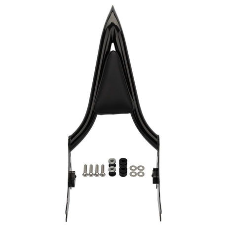 HogWorkz - Black Detachable Havoc Sissy Bar Backrest for Harley® Sportster '04-'22