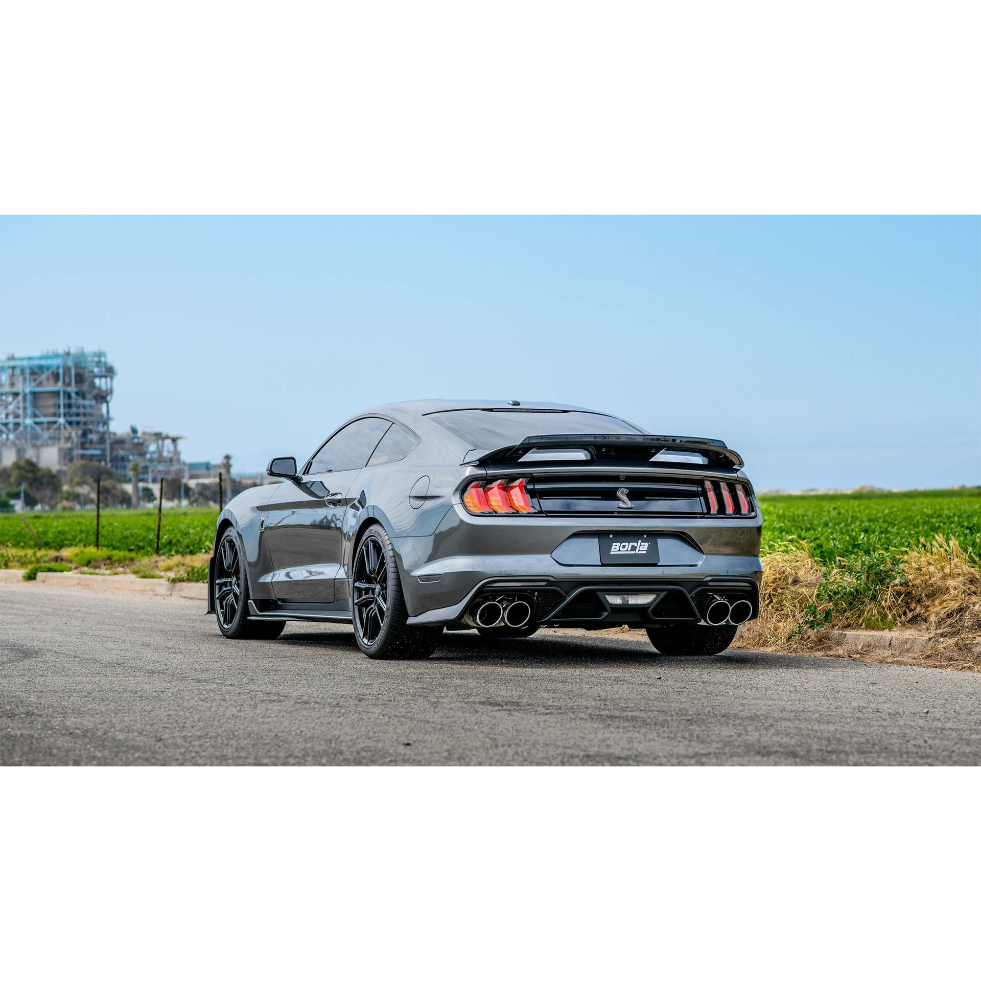 Borla 2005-2010 Mustang GT/GT500 ATAK Axle-Back Exhaust - Chrome Tips