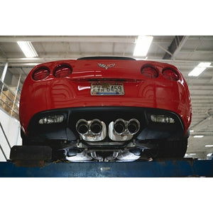 2006-2013 Chevrolet Corvette Z06 | ZR1 | CORSA Performance 3.0" Axleback Exhaust Dual Rear Exit with Twin 4.0" Polished Pro-Series