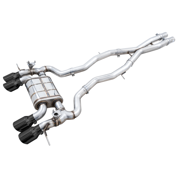 2021+ BMW M3 | M4 G8X | AWE SwitchPath Cat Back Exhaust w/Diamond Black Tips