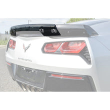 Load image into Gallery viewer, 2014-2019 Chevrolet Corvette C7 | Z06 Z07 Stage 3 Style Rear Trunk Center Wickerbill Spoiler (Smoke Tinted)