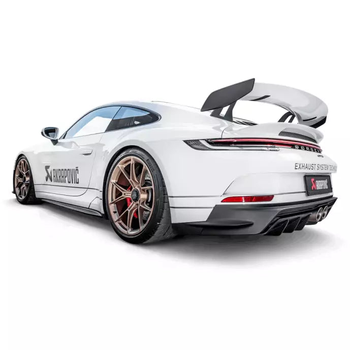 2021+ Porsche 992 GT3 | Akrapovic Titanium Slip-On Race Line Adapter Set