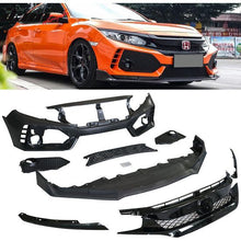 Load image into Gallery viewer, 2016-2021 Honda Civic | 10th-Gen Type-R Style Front Bumper Conversion