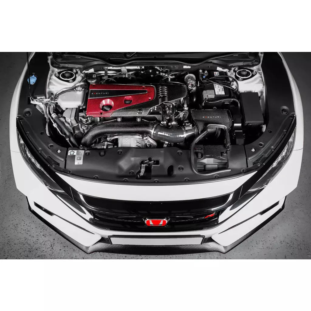 Eventuri Honda FK8 Civic Type R | Black Carbon Charge-Pipe