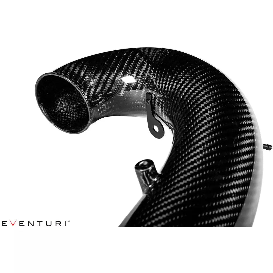 Eventuri Honda FK8 Civic Type R | Black Carbon Charge-Pipe