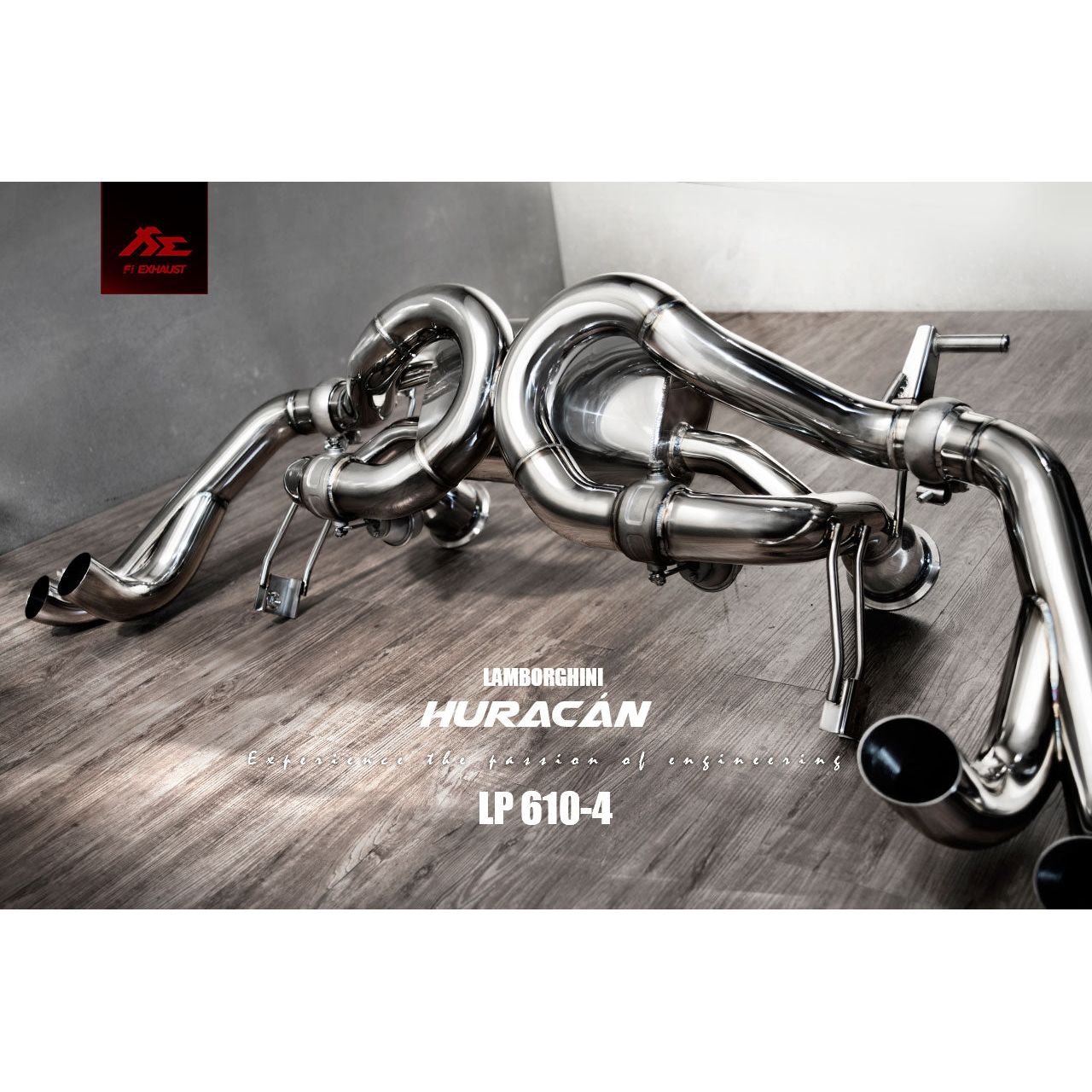 Lamborghini Huracan LP610-4 2014+ | FI Exhaust Valvetronic Muffler Kit