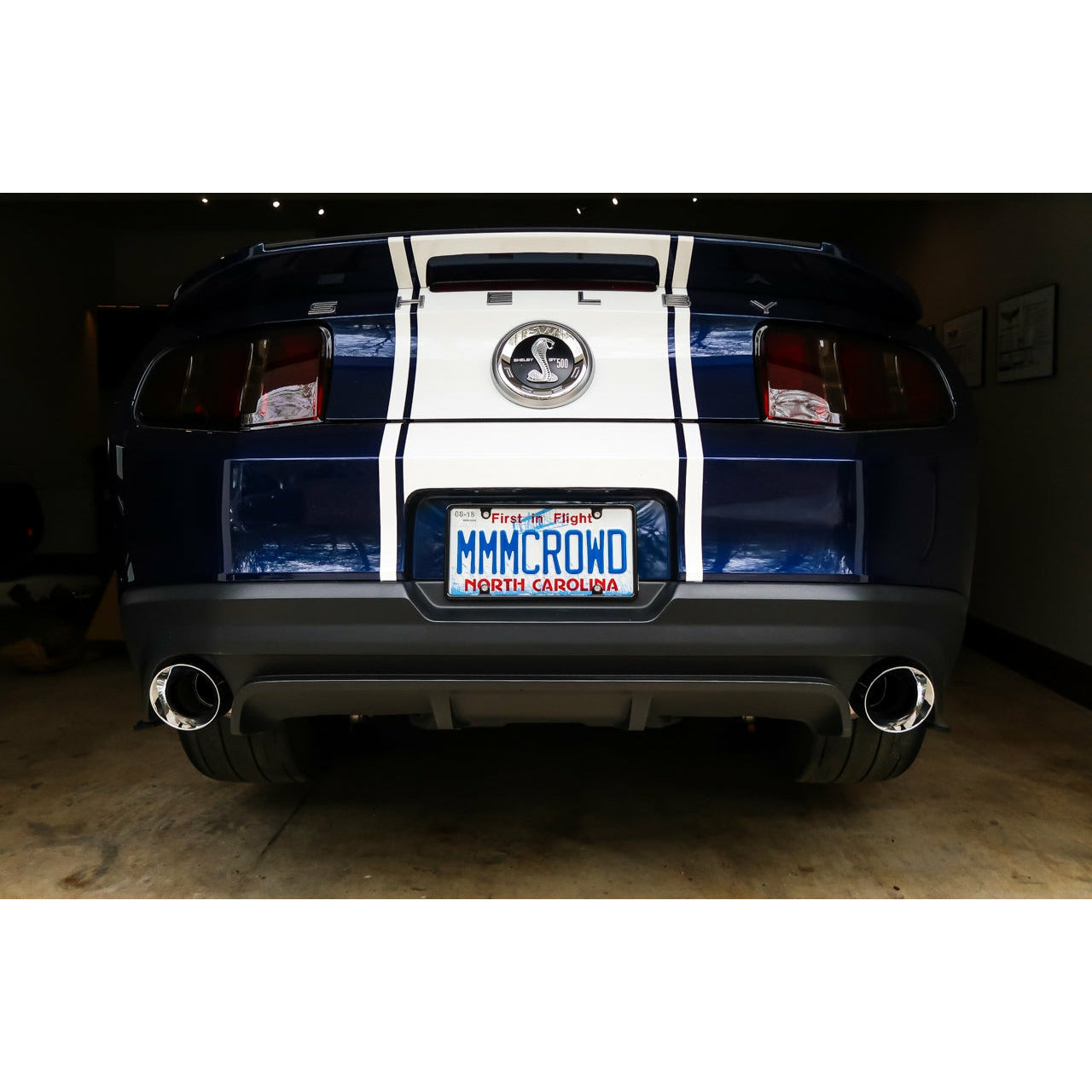 2011-2014 Mustang GT | AWE Touring Edition Axle-Back Exhaust with Chrome Silver Tips