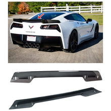 Load image into Gallery viewer, 2014-2019 Chevrolet Corvette C7 | Z06 Z07 Stage 3 Style Rear Trunk Center Wickerbill Spoiler (Smoke Tinted)