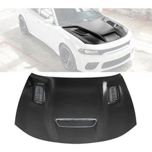 Load image into Gallery viewer, 2015-2022 Dodge Charger Black SRT Redeye Widebody Style Hood Aluminum